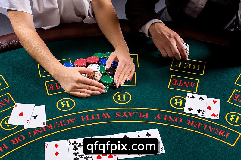 Mesa de Blackjack qfqf